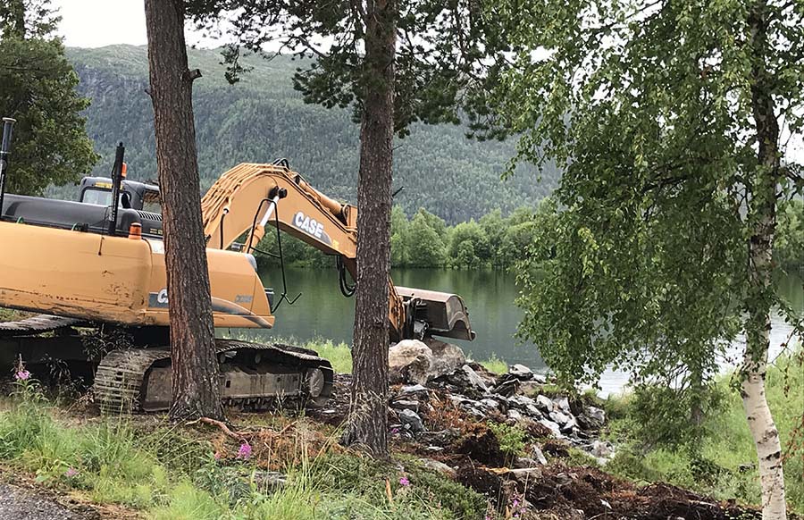 Grävningar i Kvikkjokk